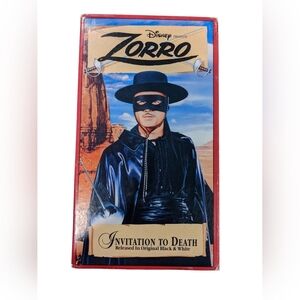 Zorro Invitation to Death VHS